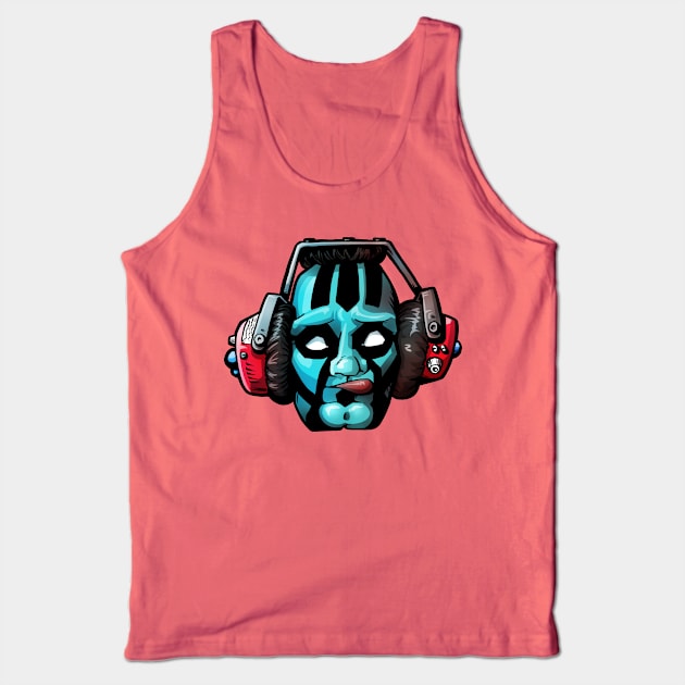 Metal Head Tank Top by corykerr